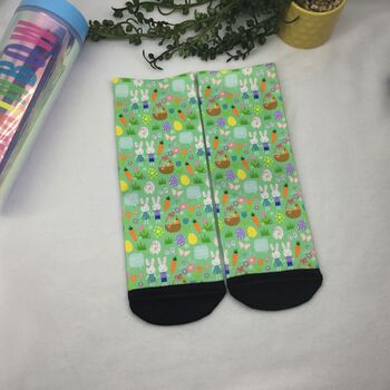 Personalised Kids Easter Socks, 5 of 7