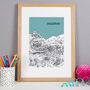 Personalised Guildford Print, thumbnail 5 of 10