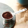 Personalised Silver Plated Coffee Scoop, thumbnail 1 of 2