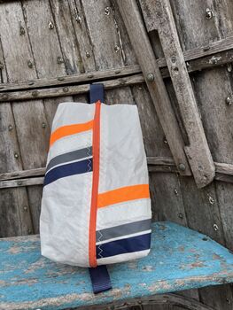 Recycled Sailcloth Wash Bag, 4 of 5