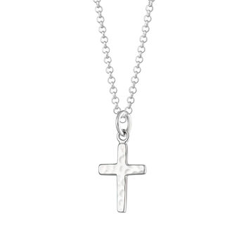 Sterling Silver Cross Necklace, 8 of 8