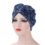 Pre Tied Chemo Headwear Turban Headwrap Front Knot, thumbnail 2 of 7