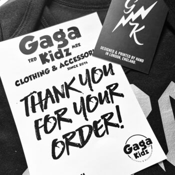 Personalised Rock And Roll Name Kids T Shirt, 4 of 4