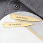 Personalised Silver Or Gold Collar Stiffeners, thumbnail 2 of 4