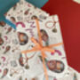 Diagnosis Murder Wrapping Paper, 90s Tv Detective Wrap, thumbnail 6 of 8