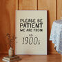 From The 1900s Funny Millennial Print, thumbnail 1 of 11