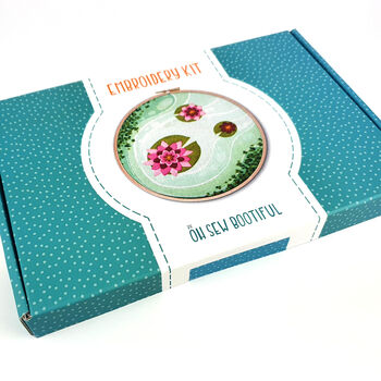 Lily Pad Embroidery Kit, 2 of 4