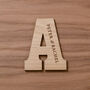 Personalised Initial Wedding Guestbook Sign, thumbnail 5 of 10