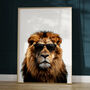 Lion In Sunglasses Print, thumbnail 2 of 7