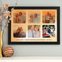 Personalised Framed Gold Metal Photo Collage, thumbnail 3 of 3