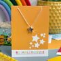 Personalised Star Necklace Star Pattern, thumbnail 4 of 12