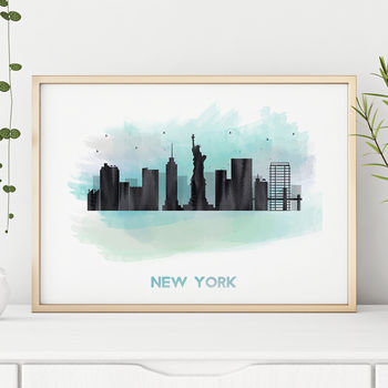 New York Skyline Art Print, 5 of 7