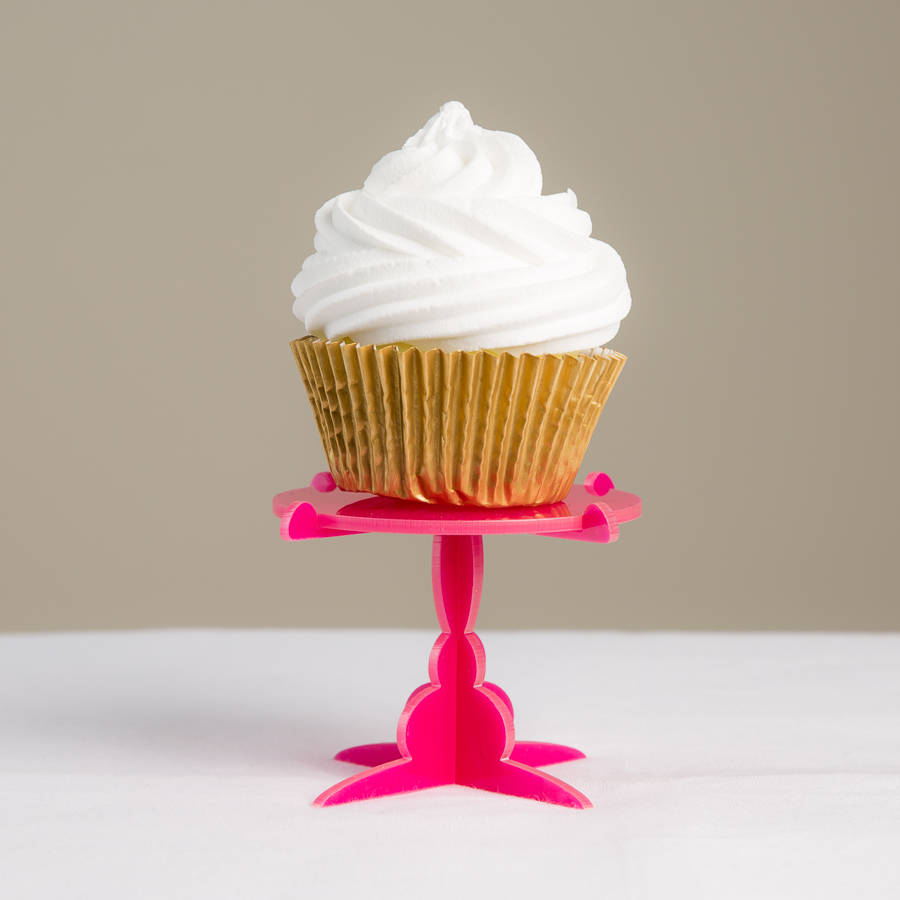 Individual Cupcake Stand By Funky Laser | notonthehighstreet.com
