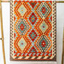 Terracotta And Earthy Brown Kilim Rugs And Runner, thumbnail 5 of 5