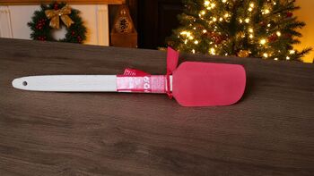 Personalised Christmas Silicone Spatula Festive Baking, 4 of 8