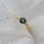 Ethically Sourced Sapphire Diamond Engagement Ring: Eva, thumbnail 2 of 5