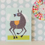 Mini Greetings Card Pack Of 10 Animals, thumbnail 2 of 11