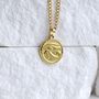 Eye Of Horus Necklace 18 K Gold Egyptian Jewelry Gift, thumbnail 5 of 6