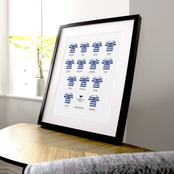 Classic Rugby Moments Team Print, 5 of 12