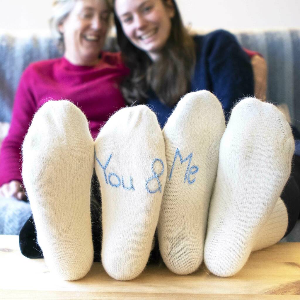 Personalised Matching Family And Best Friend Socks By Stephie Ann