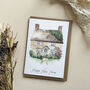 Cottage Watercolour New Home Card, thumbnail 3 of 3