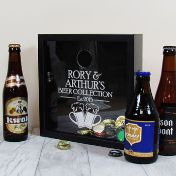 Personalised Beer Cap Collection Box, 2 of 7