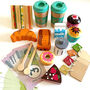 Wooden Toy Cafe Play Food Shop Accessories Set, thumbnail 2 of 10
