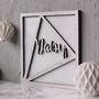 Personalised Wooden Name Wall Sign, thumbnail 9 of 12