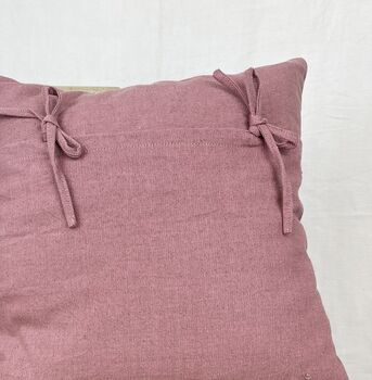 Fair Trade Diamond Weave Cotton Cushion Cover 60cm, 10 of 11