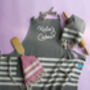 Personalised Cotton Apron Tea Towels, Gift For Mums, thumbnail 3 of 12