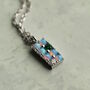 Opal Traffic Light Necklace, thumbnail 7 of 9
