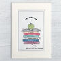 Teacher Personalised Print; Touches A Heart, thumbnail 3 of 4