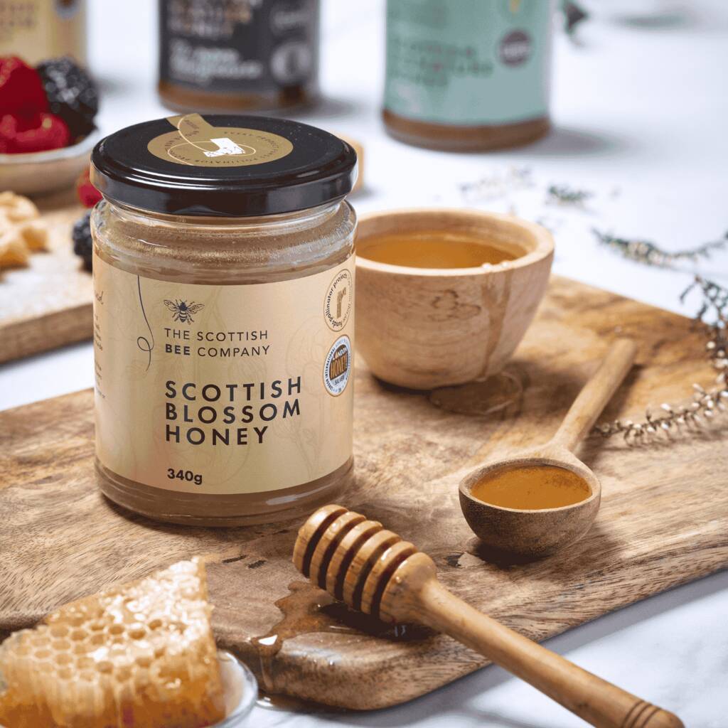 Scottish Blossom Honey 227g, 1 of 2