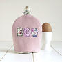 Personalised Name Egg Cosy Gift, thumbnail 4 of 12