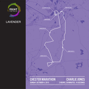 Personalised Chester Marathon Poster, 8 of 12