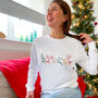 Colourful Reindeers Christmas Jumper For Her And Him, thumbnail 1 of 10