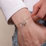 Personalised 3D Shih Tzu Silver Chain Bracelet, thumbnail 3 of 10