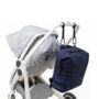 Navy Blue Waterproof Neoprene Baby Changing Bag, thumbnail 1 of 6