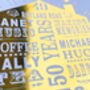 Personalised 50th Golden Anniversary Home Print, thumbnail 9 of 9