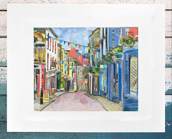 Falmouth High Street, Cornwall, Art Print, Collage, 3 of 4