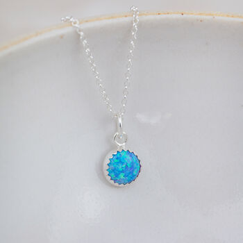 Sterling Silver Large Gemstone Pendant, 12 of 12