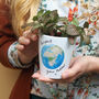 'Respect Your Mother' Earth Plant Pot Gift, thumbnail 1 of 2