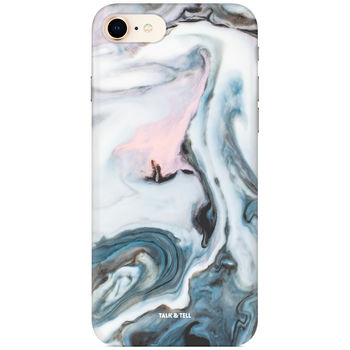 Powder Blue Marble iPhone Case, 2 of 2