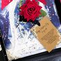 Personalised Red Rose Valentines Card Gift Boxed, thumbnail 8 of 9