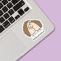 Pack Of Three | 'Hedgehugs' | Novelty Sticker, thumbnail 2 of 3