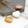 Rose Gold Or Gold Vermeil Heart Locket, thumbnail 5 of 9