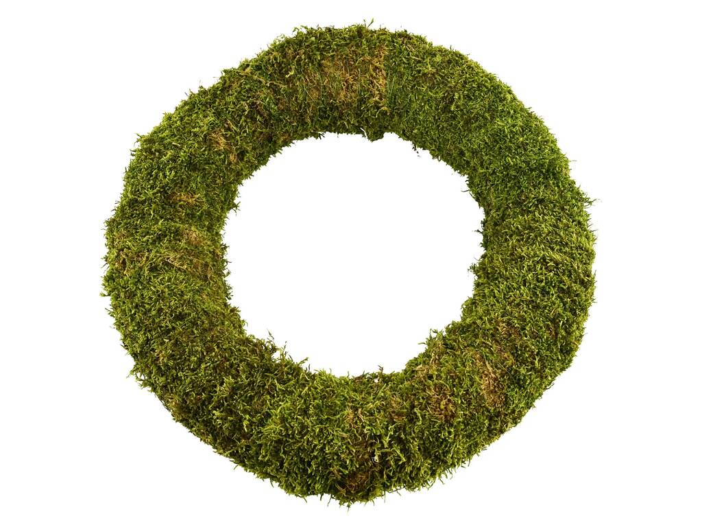 Classic Moss Christmas Wreath 30cm – Eco Friendly Holiday Decor