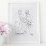 Personalised Family Sketch, thumbnail 4 of 12