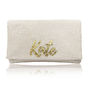Ivory Sequin Mrs Clutch, thumbnail 3 of 6