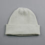Lambswool Rib Beanie Hat In 14 Colours, thumbnail 7 of 12